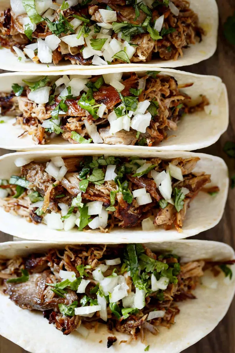 Pork Carnitas with oranges