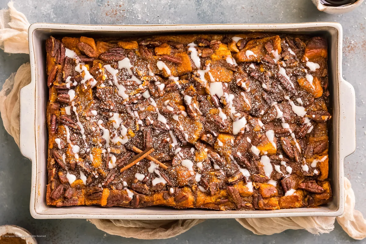 Pumpkin French Toast Casserole