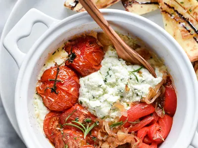 Rosemary Goat Cheese Bake