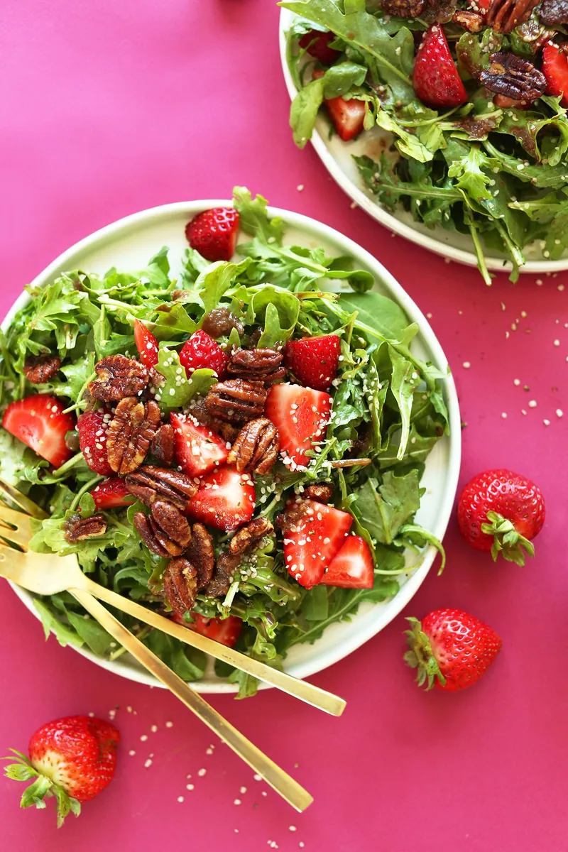 Strawberry Arugula Salad