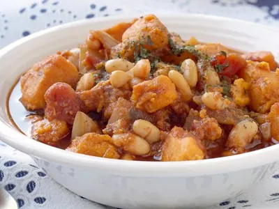 Sweet Potato White Bean Chili