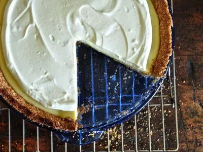 Key Lime Sour Cream Pie