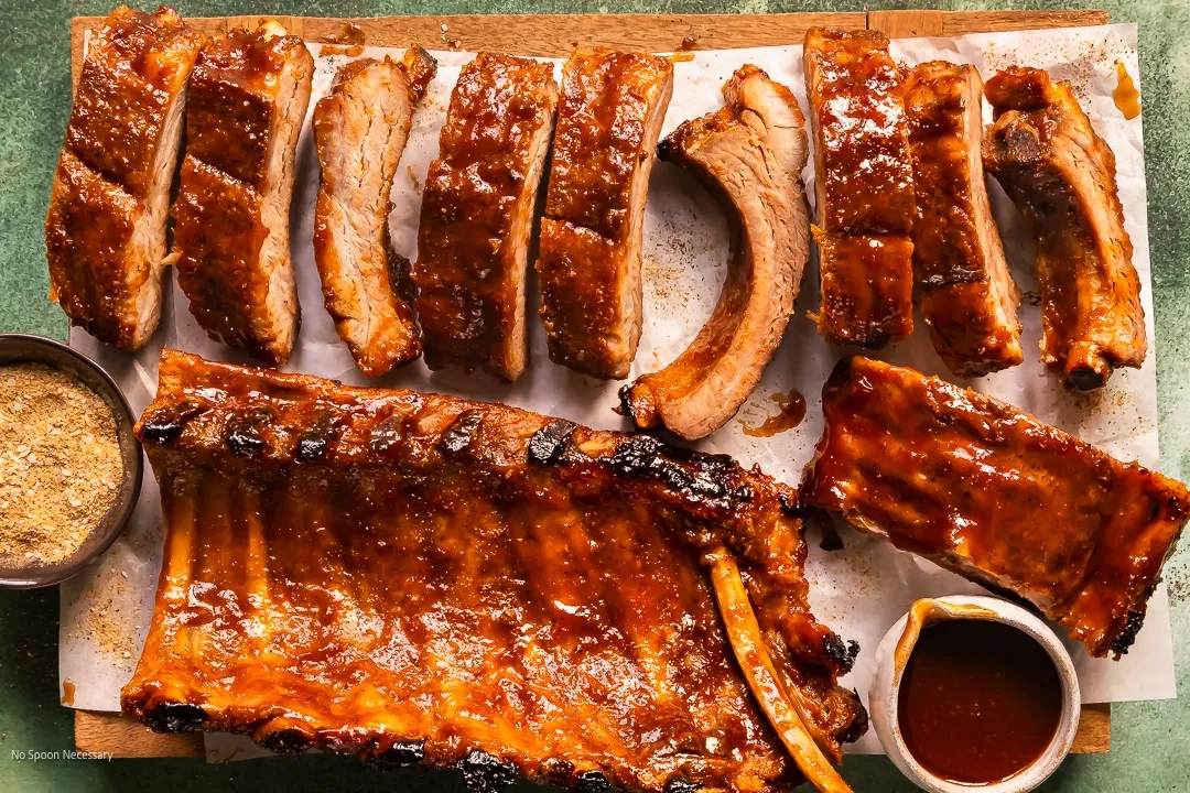 Pineapple Glazed Pork Ribs