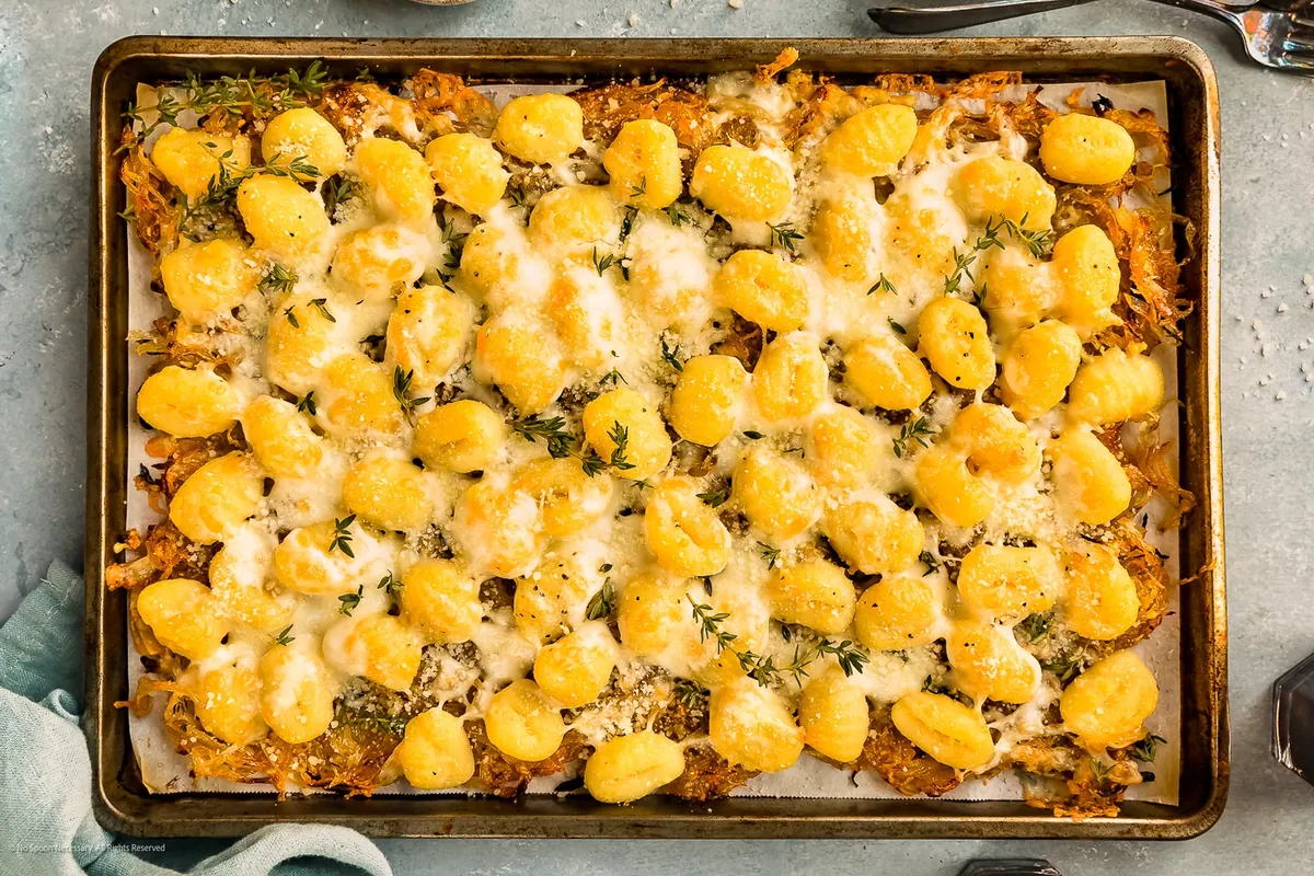 French Onion Gnocchi
