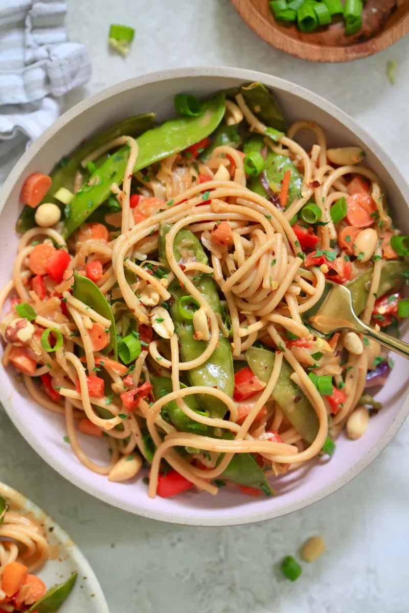 Instant Pot Vegetable Pad Thai