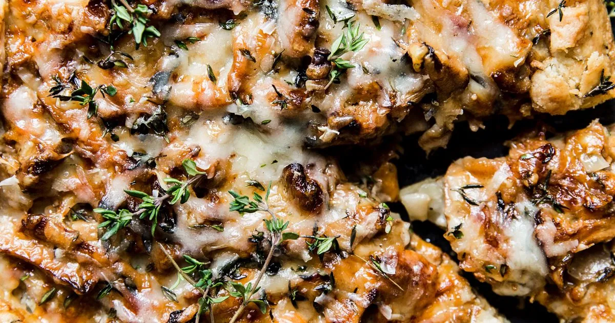 Mushroom Herb Galette