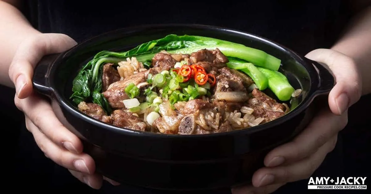 Instant Pot Ribs and Rice