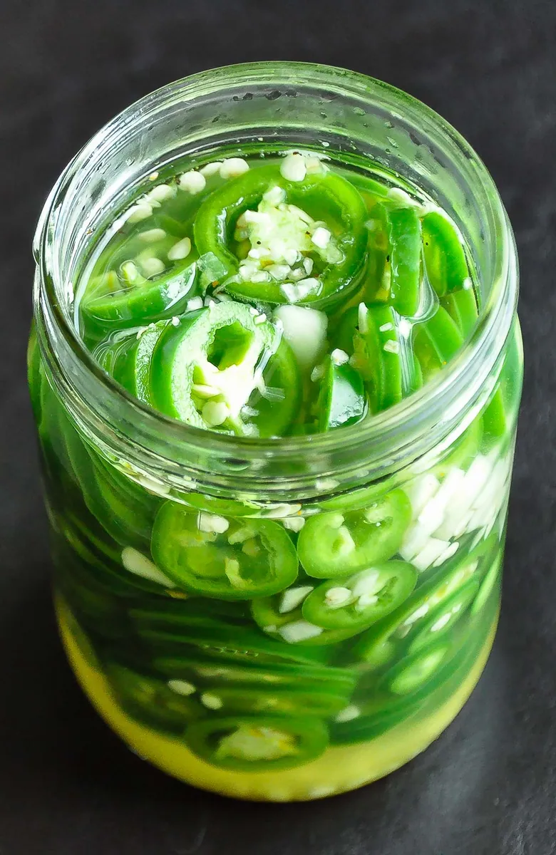 Curry Pickled Jalapeños