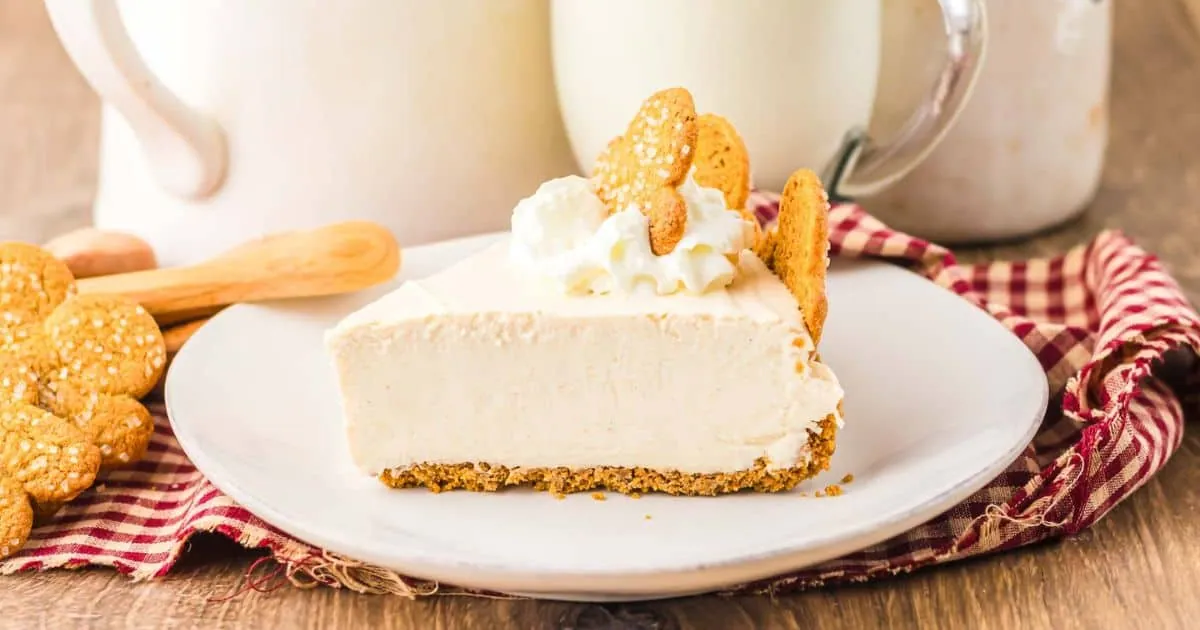 No-Bake Gingerbread Cheesecake