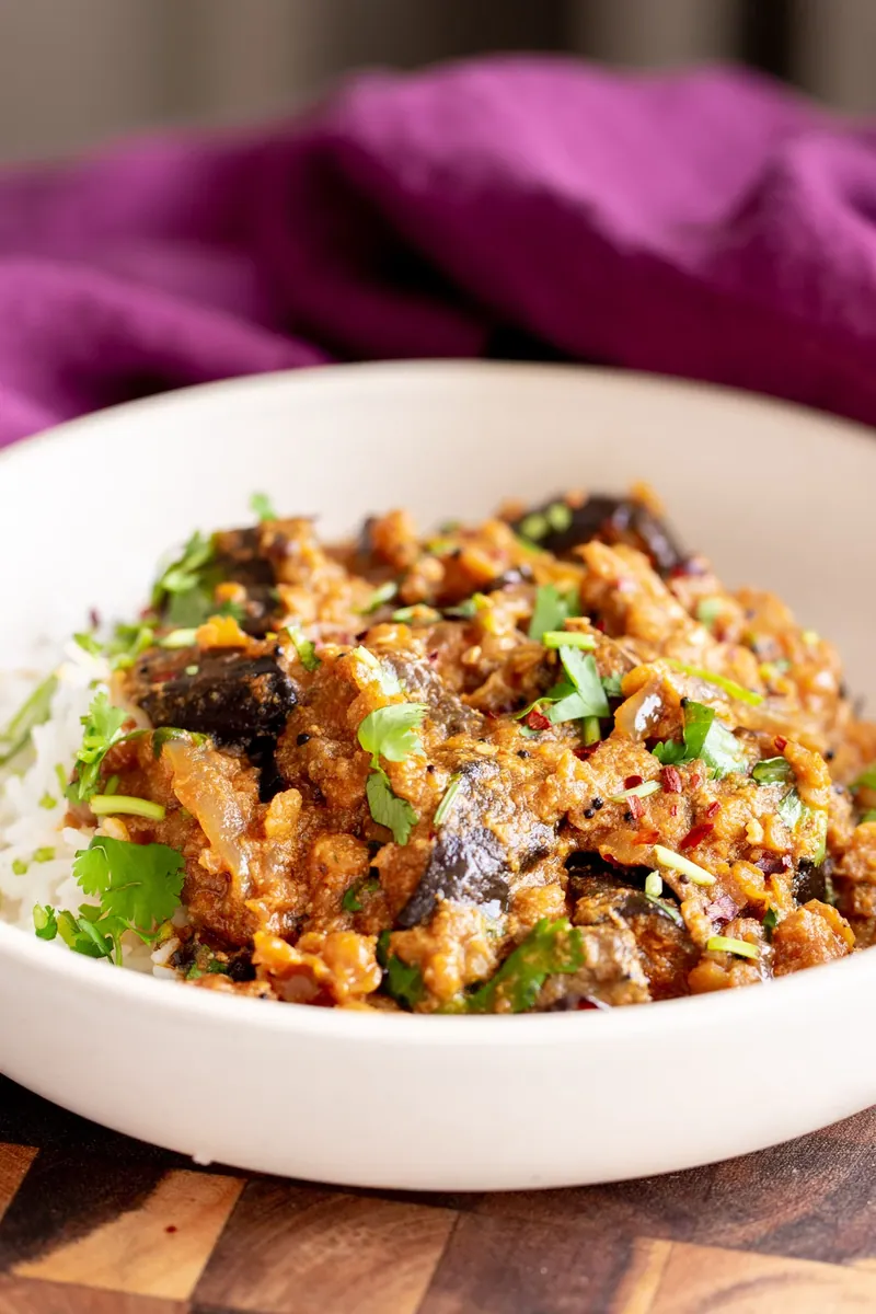 Baked Eggplant Curry