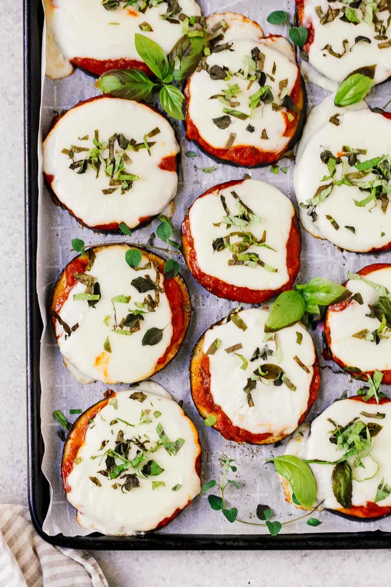 Eggplant Pizza Bites