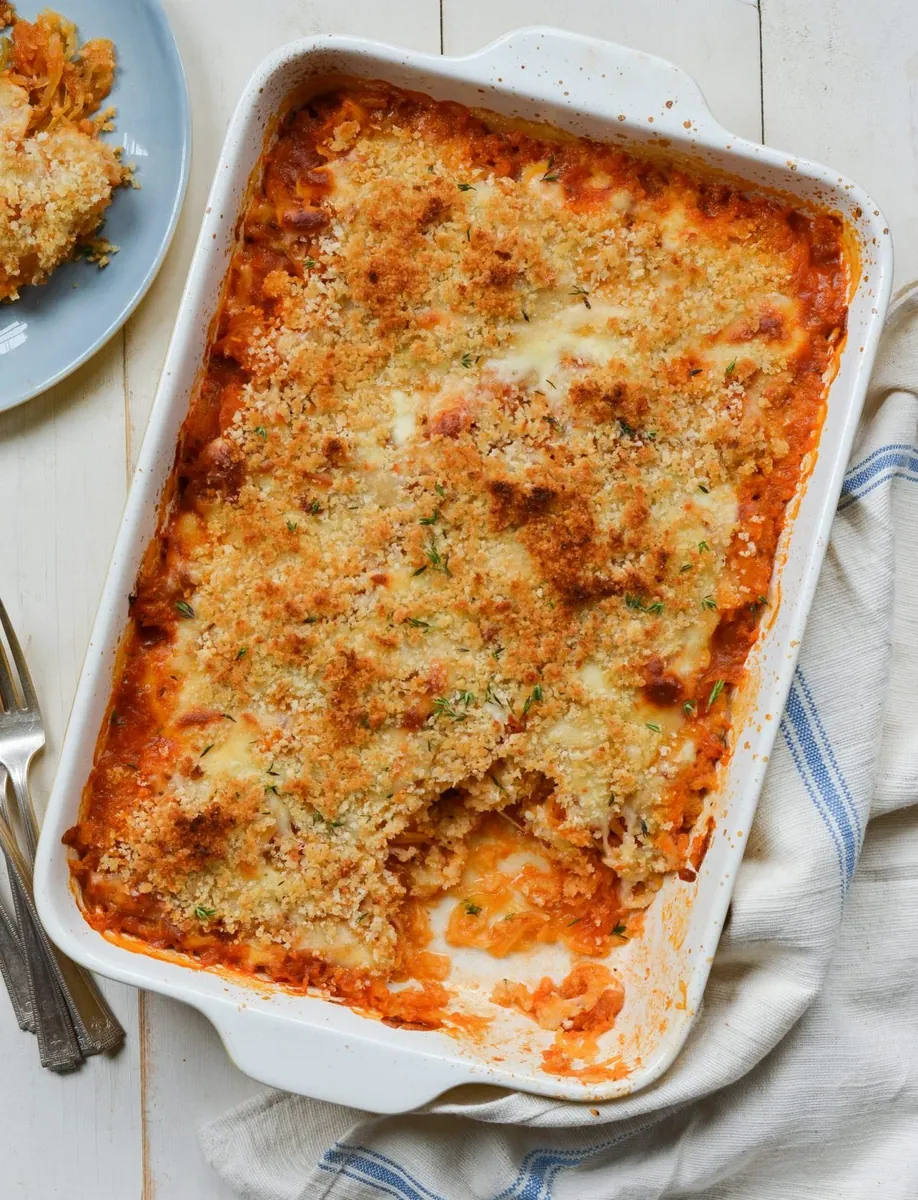 Cheesy Baked Spaghetti Squash