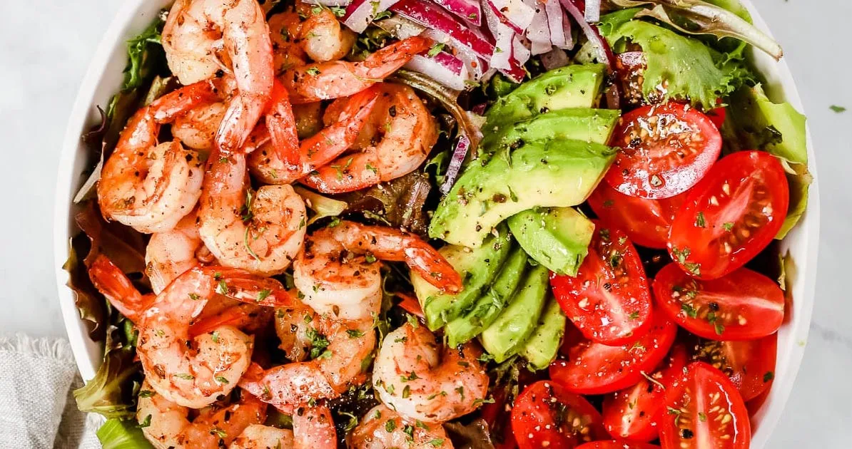 Shrimp Tomato Salad