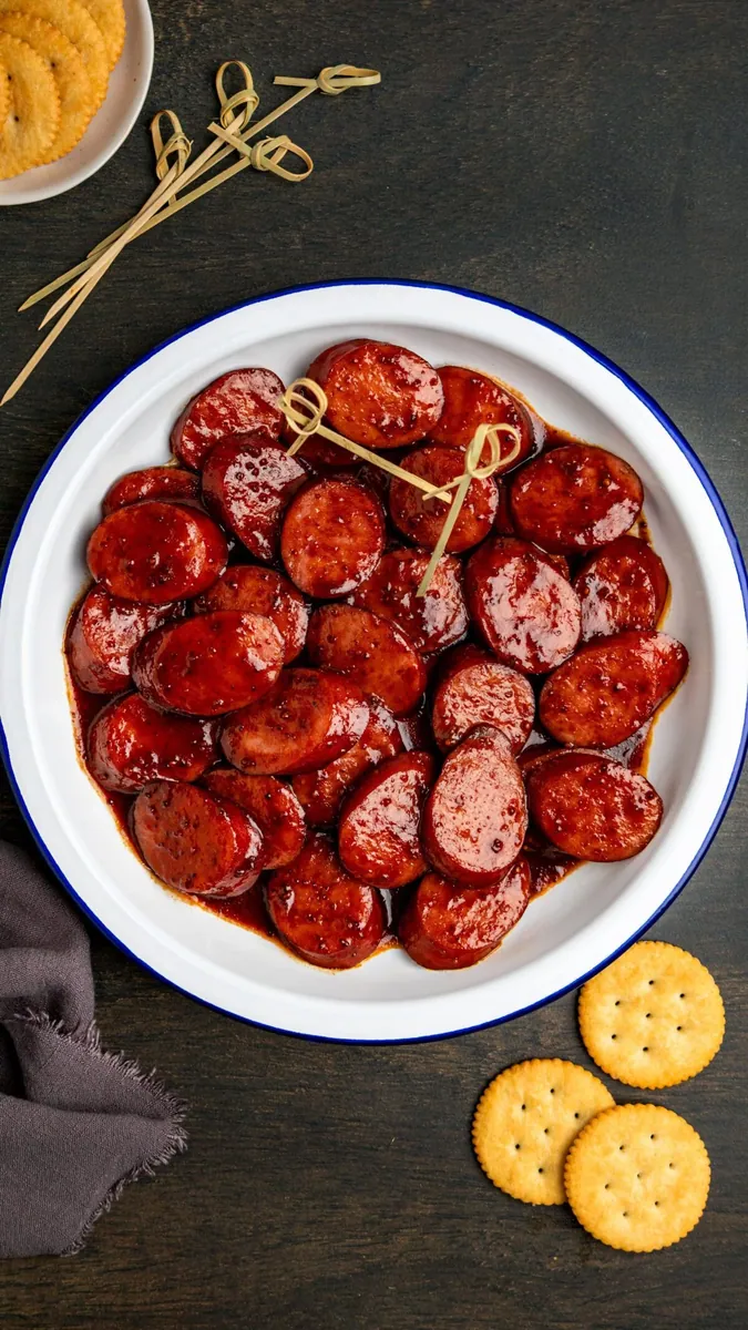 Glazed Kielbasa Bites