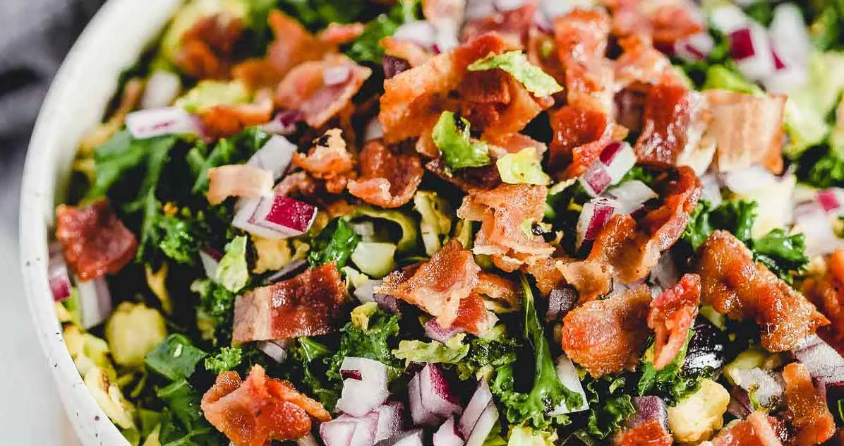Brussels Sprouts Bacon Salad
