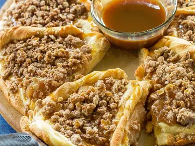 Apple Crisp Cheese Danish