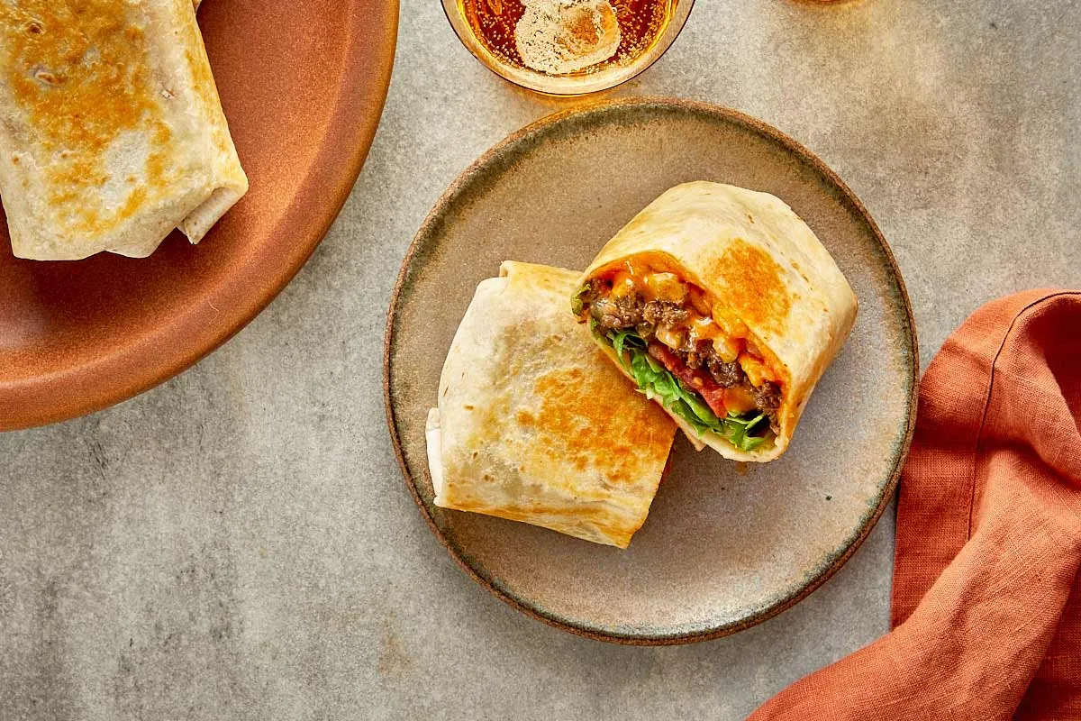 Cheeseburger Wraps