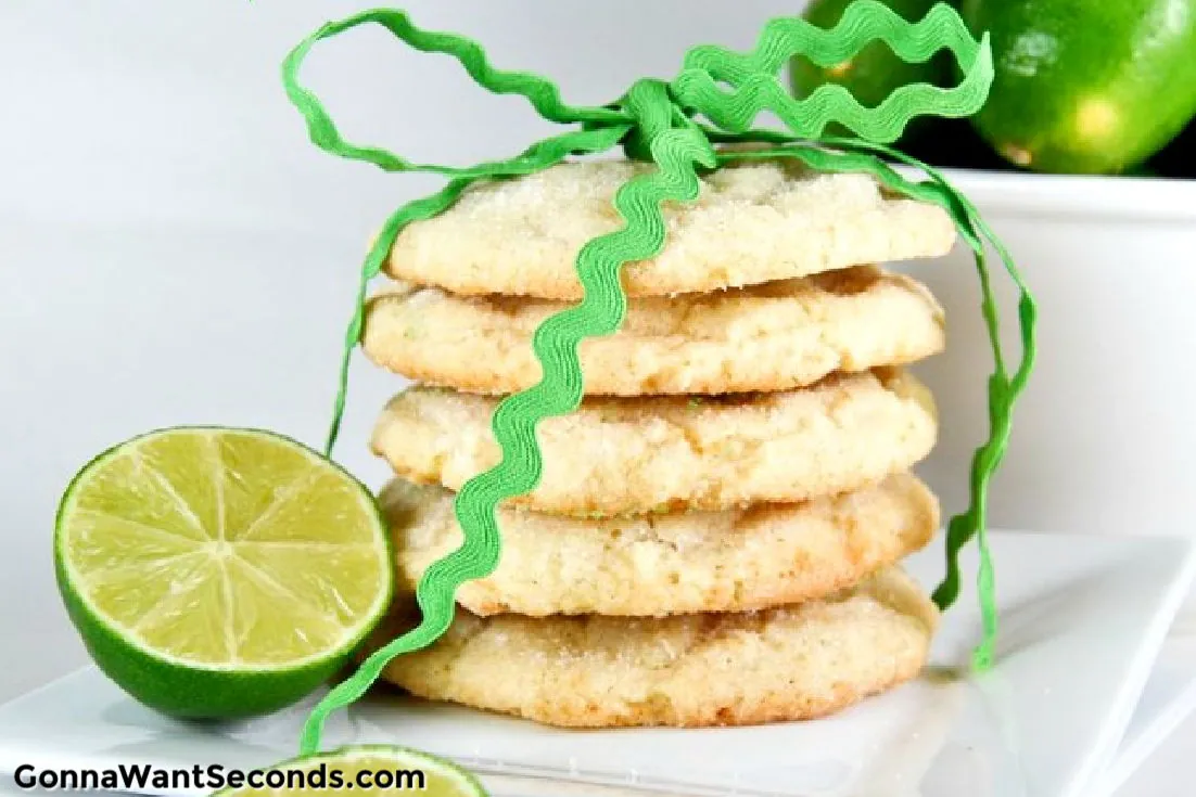 Chewy Lime Cookies