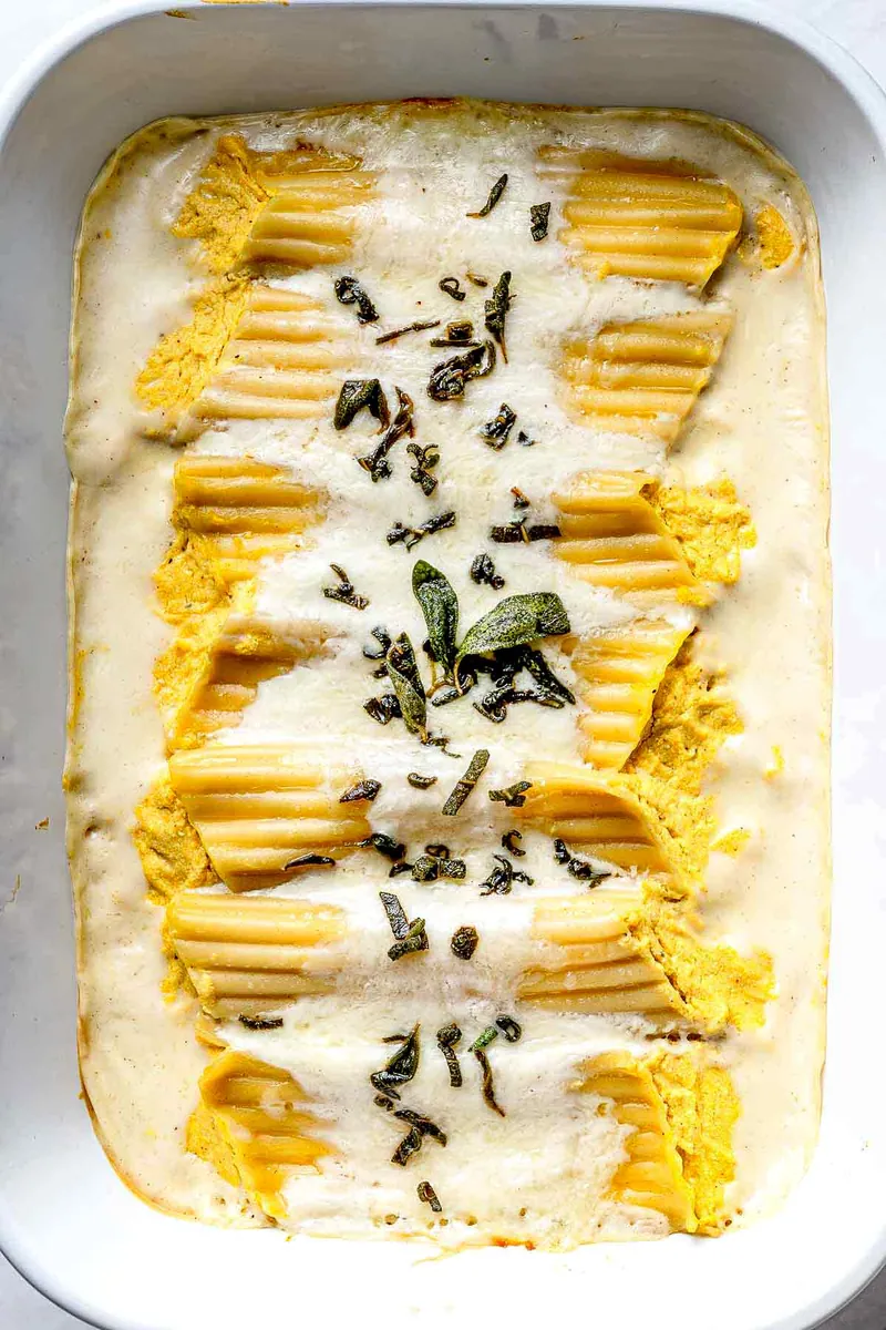 Pumpkin Manicotti