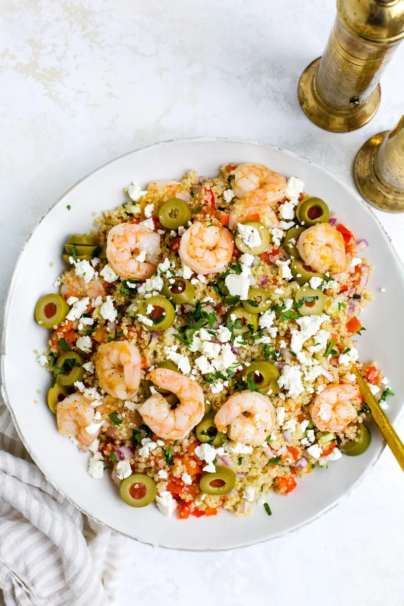 Shrimp Quinoa Salad