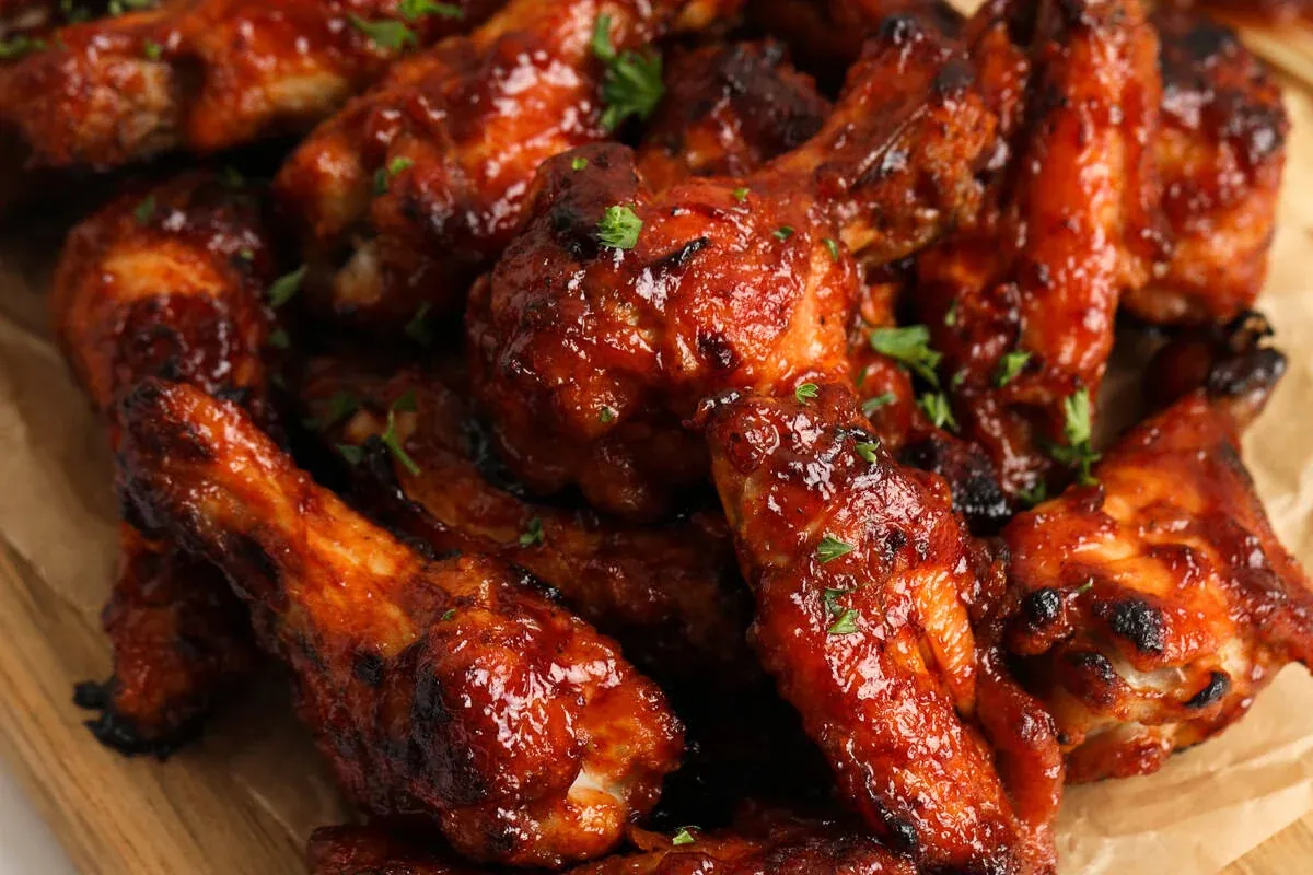 Grilled BBQ Wings