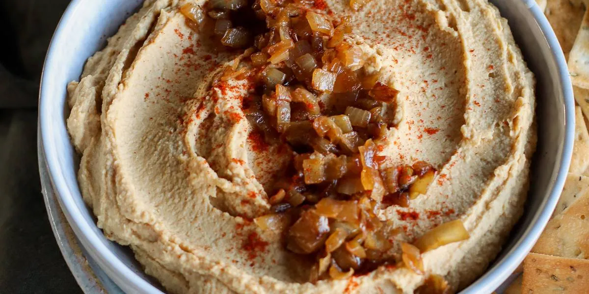 Caramelized Onion Hummus
