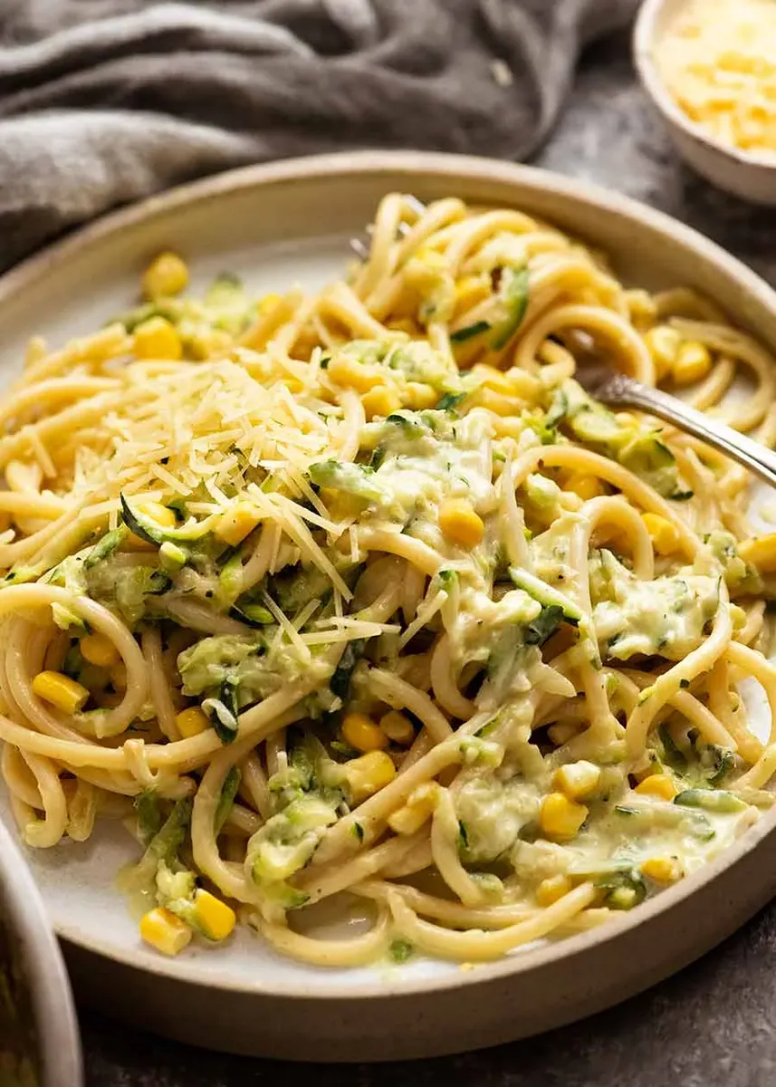 Creamy Zucchini Pasta