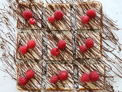 Chocolate Raspberry Cheesecake