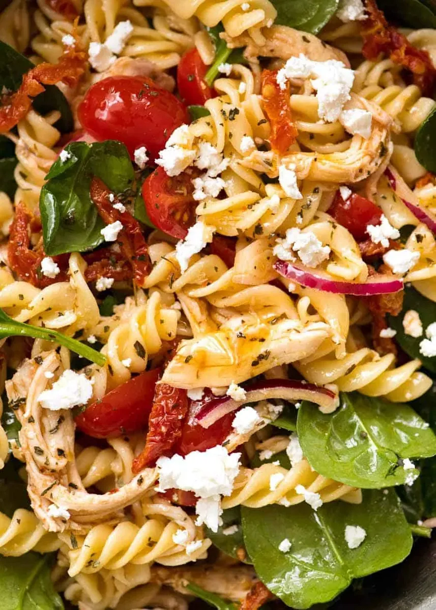 Chicken Sun-Dried Tomato Pasta Salad