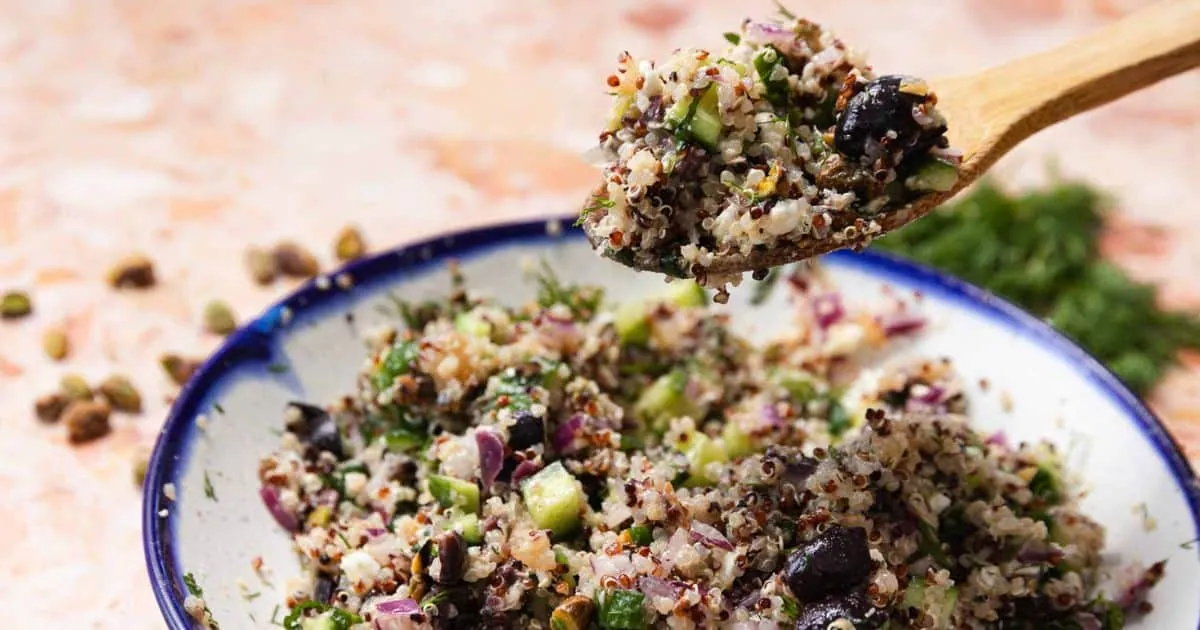 Quinoa Cucumber Salad