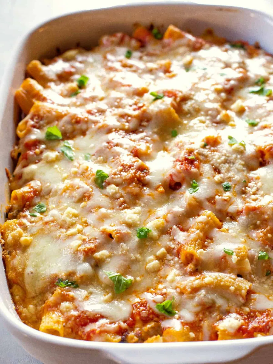Baked Ziti (8 servings)