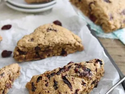 Cherry Chocolate Scones