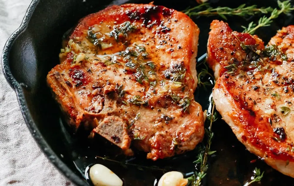 Garlic Butter Pork Chops