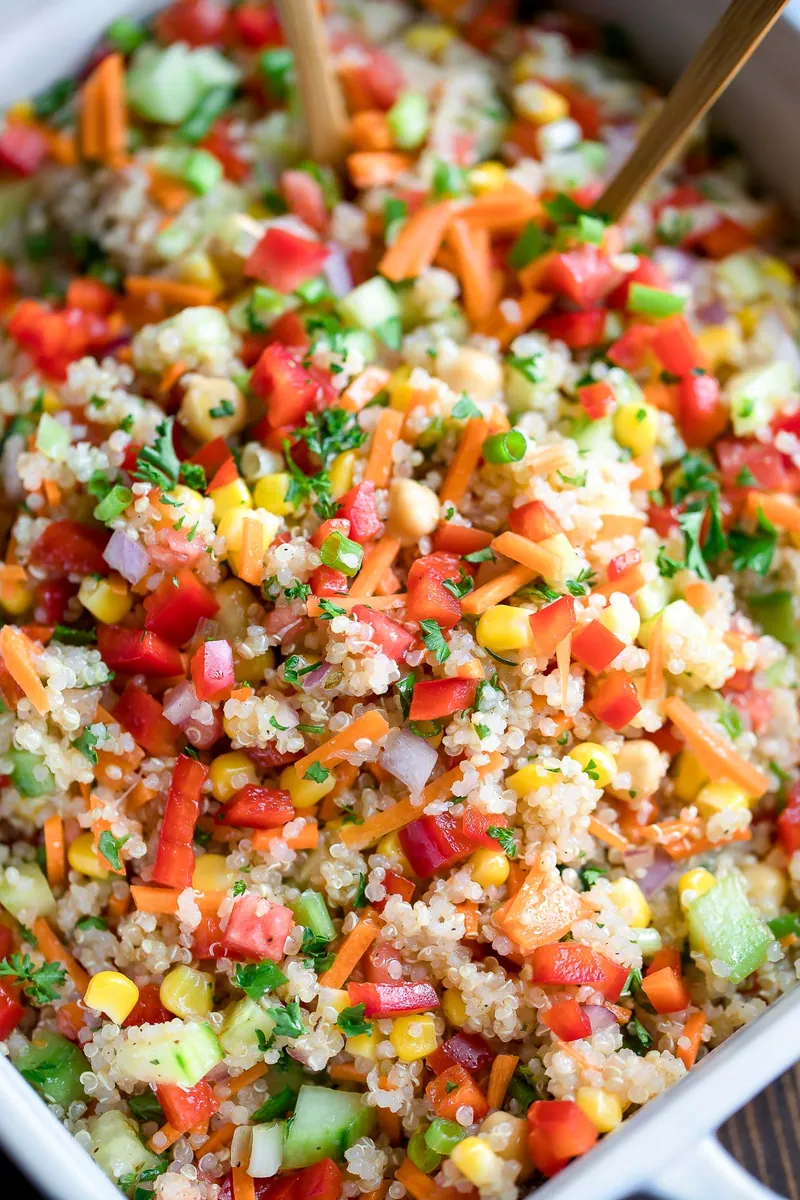 Rainbow Quinoa Salad
