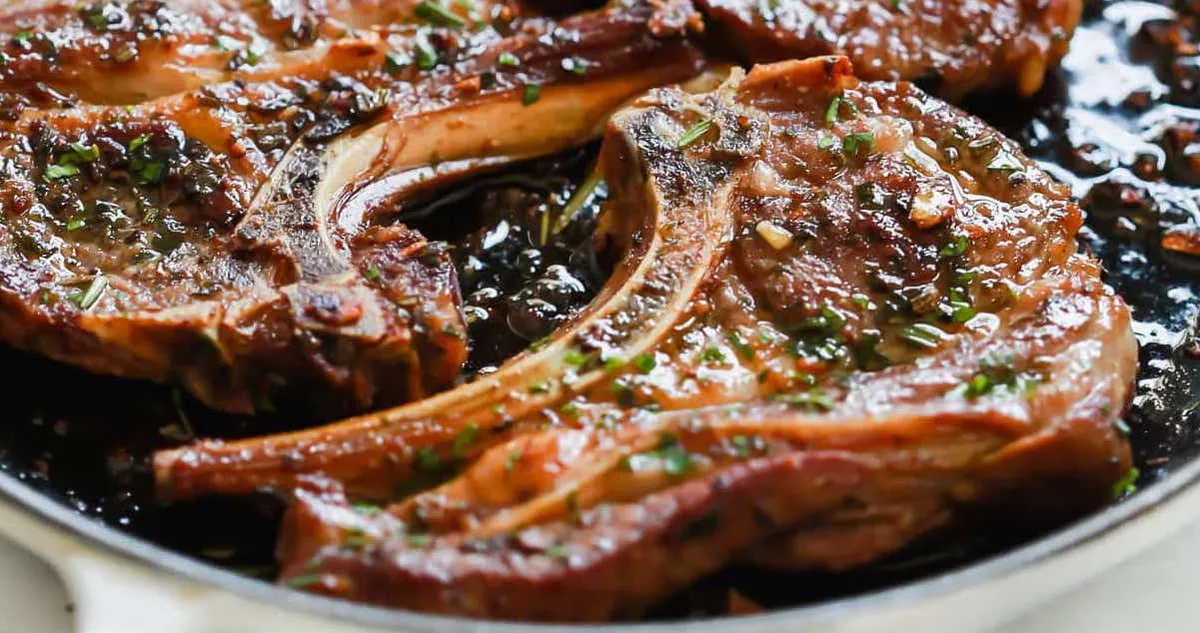 Garlic Herb Lamb Chops