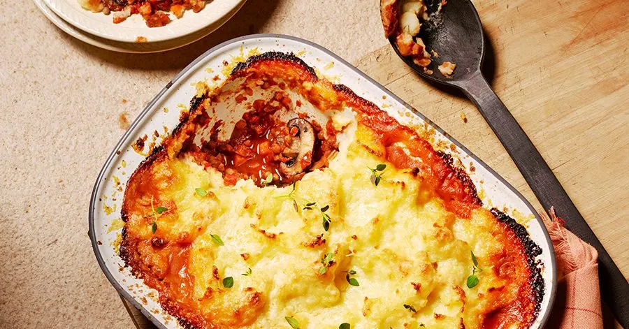 Lentil Mushroom Shepherd's Pie