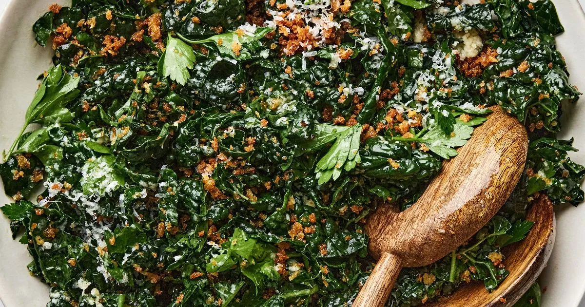 Kale Parmesan Salad