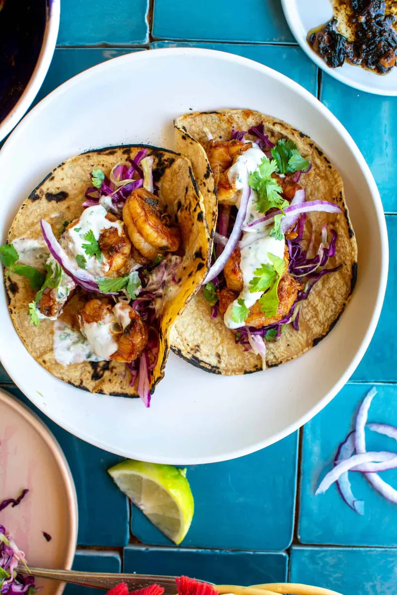 Cajun Shrimp Tacos