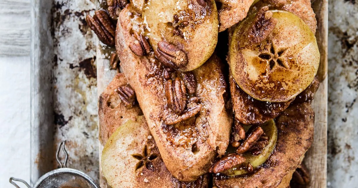 Coconut Apple French Toast