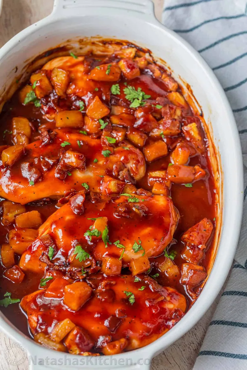 Pineapple BBQ Chicken Breast
