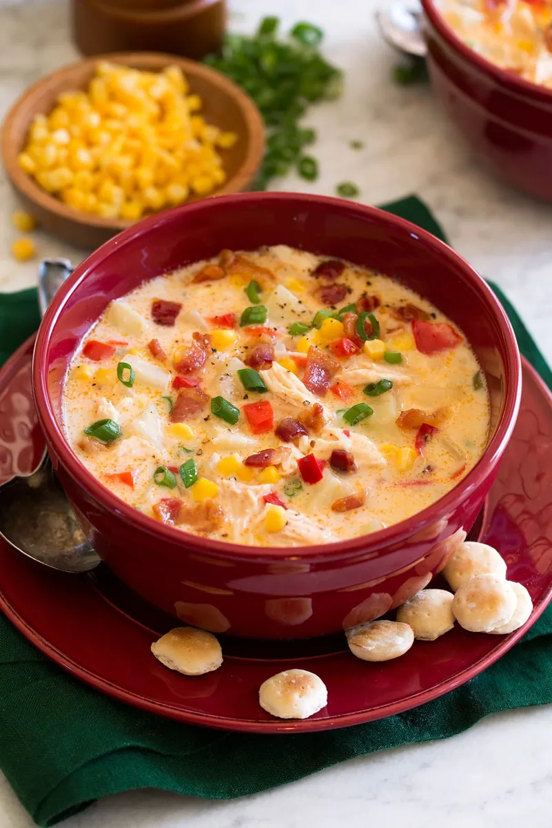 Creamy Chicken Corn Chowder