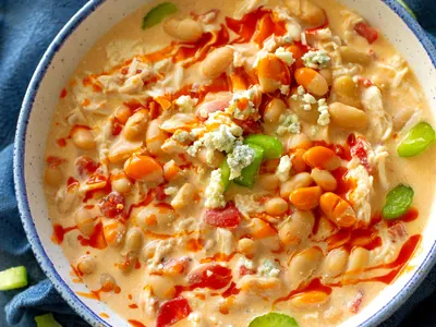 Buffalo Chicken Chili