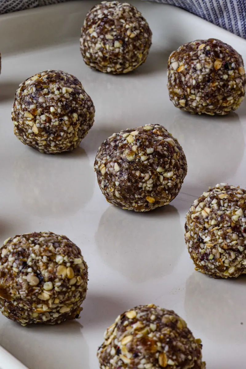 Blueberry Cashew Bliss Balls