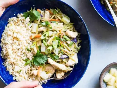 Pineapple Chicken Coconut Curry