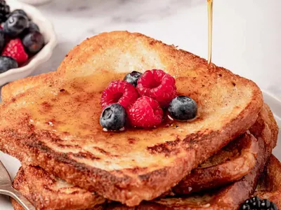 Eggless French Toast