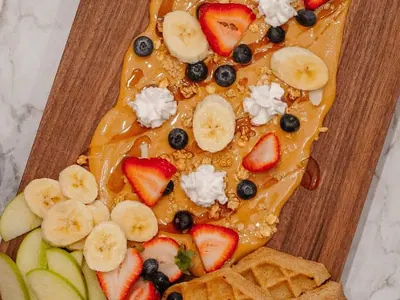 Peanut Butter Breakfast Board