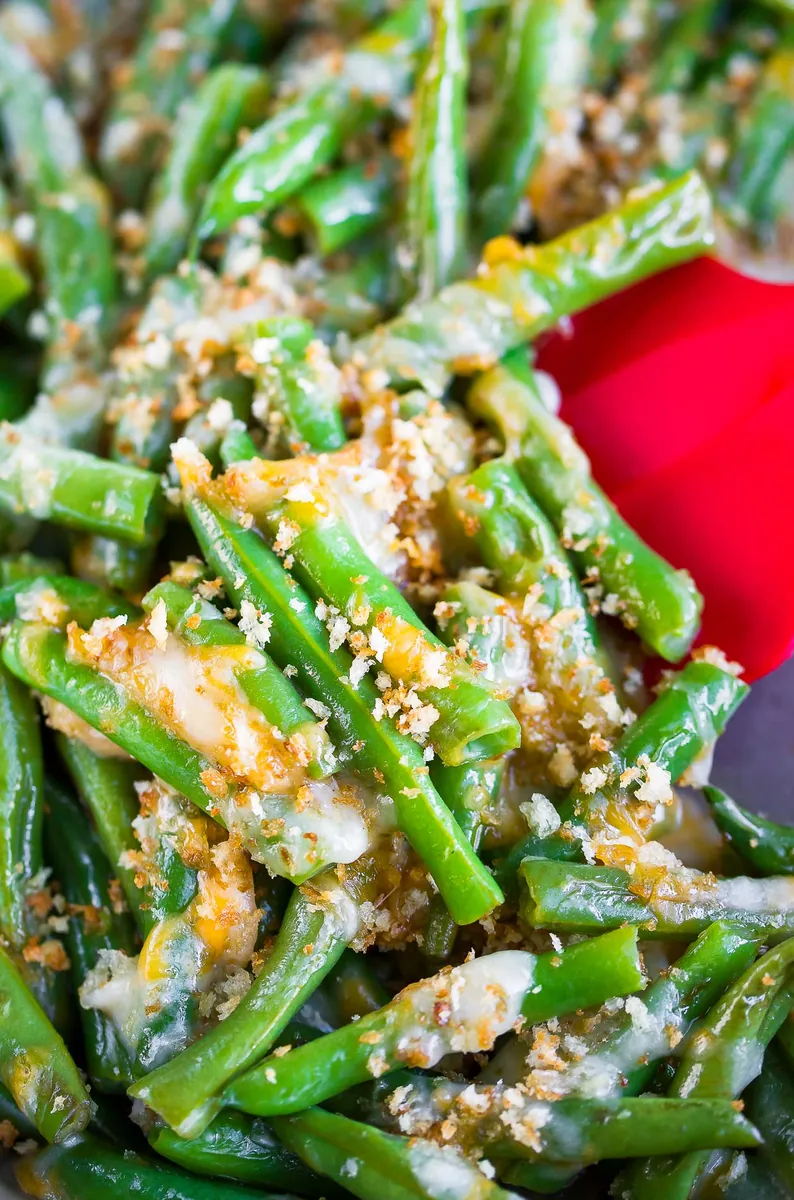 Cheesy Green Beans
