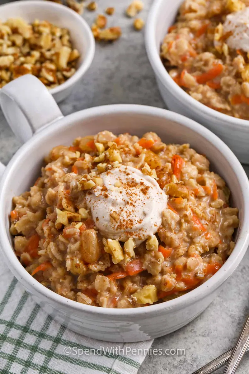Carrot Cake Oatmeal