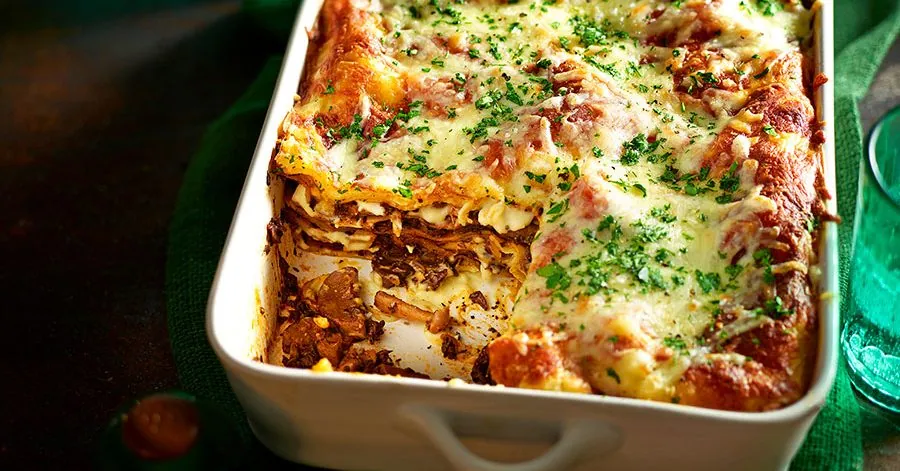 Creamy Mushroom Lasagne