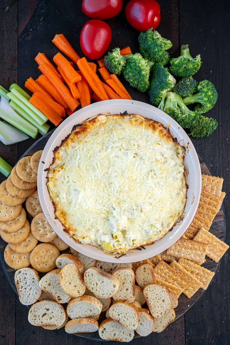 Hot Cheesy Artichoke Dip